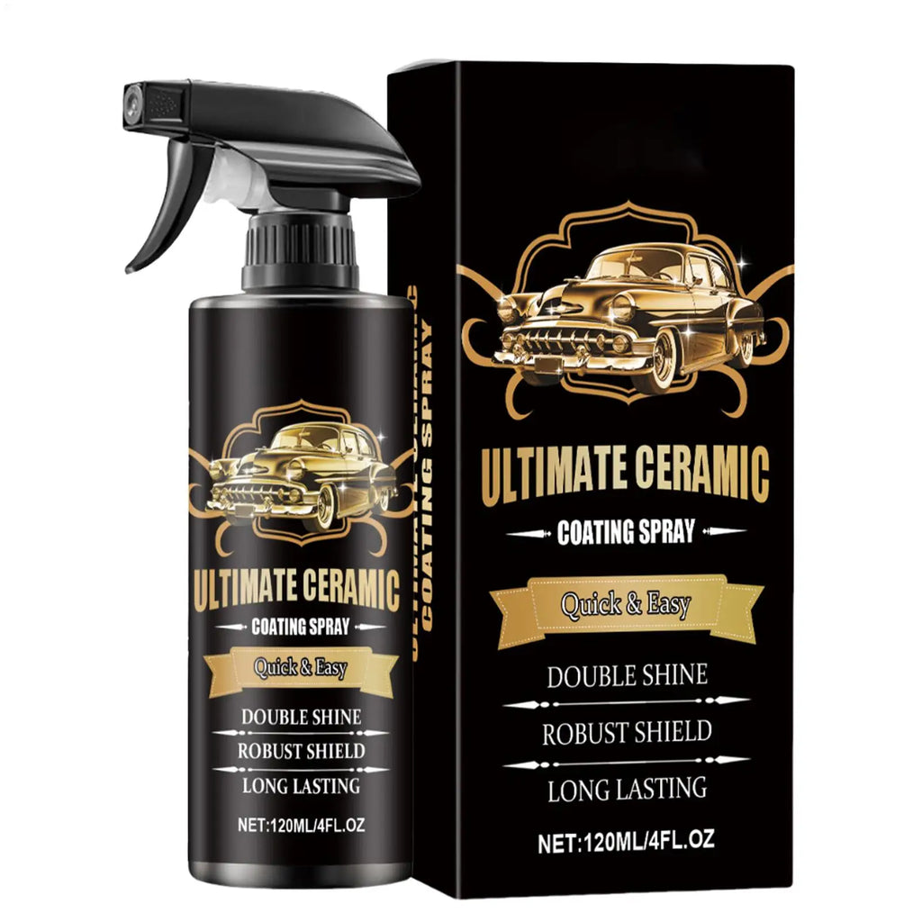 Car Coating Spray 120ml Multi-Functional Clear Coat Spray Paint Care Automotive Paints & Primers For Truck RV Marine Motorcycle