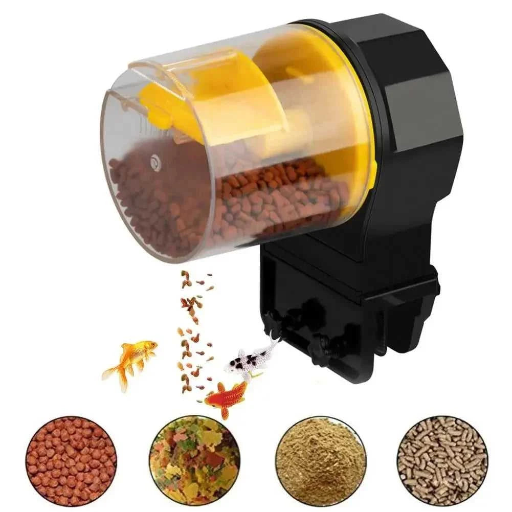 Fish Tank Automatic Feeder Intelligent Timing Automatic Feeder Aquarium Automatic Feeder Large Capacity Fish Feeder fish feeder The jack market .AU The jack market .AU Fishing Gear $ 38 14:366