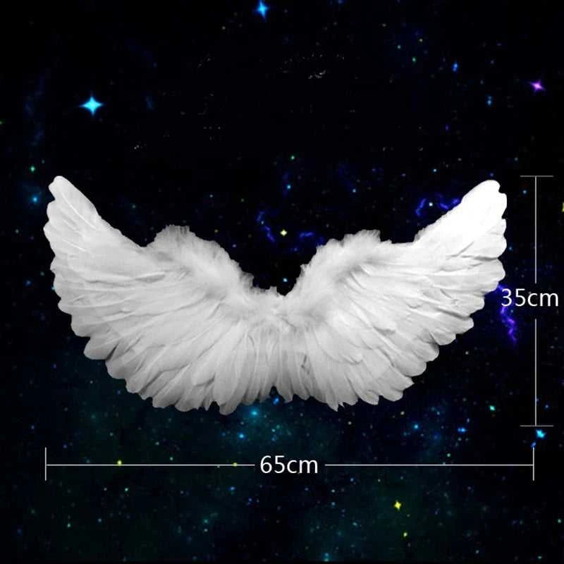 Angel Halo Headband Black White Feather Christmas Festival Performance Party Favor Angel Outfit Angel Cosplay Wings The jack market .AU The jack market .AU Mum & Kids: Essential Products for Every Family $ 29 14:29#1