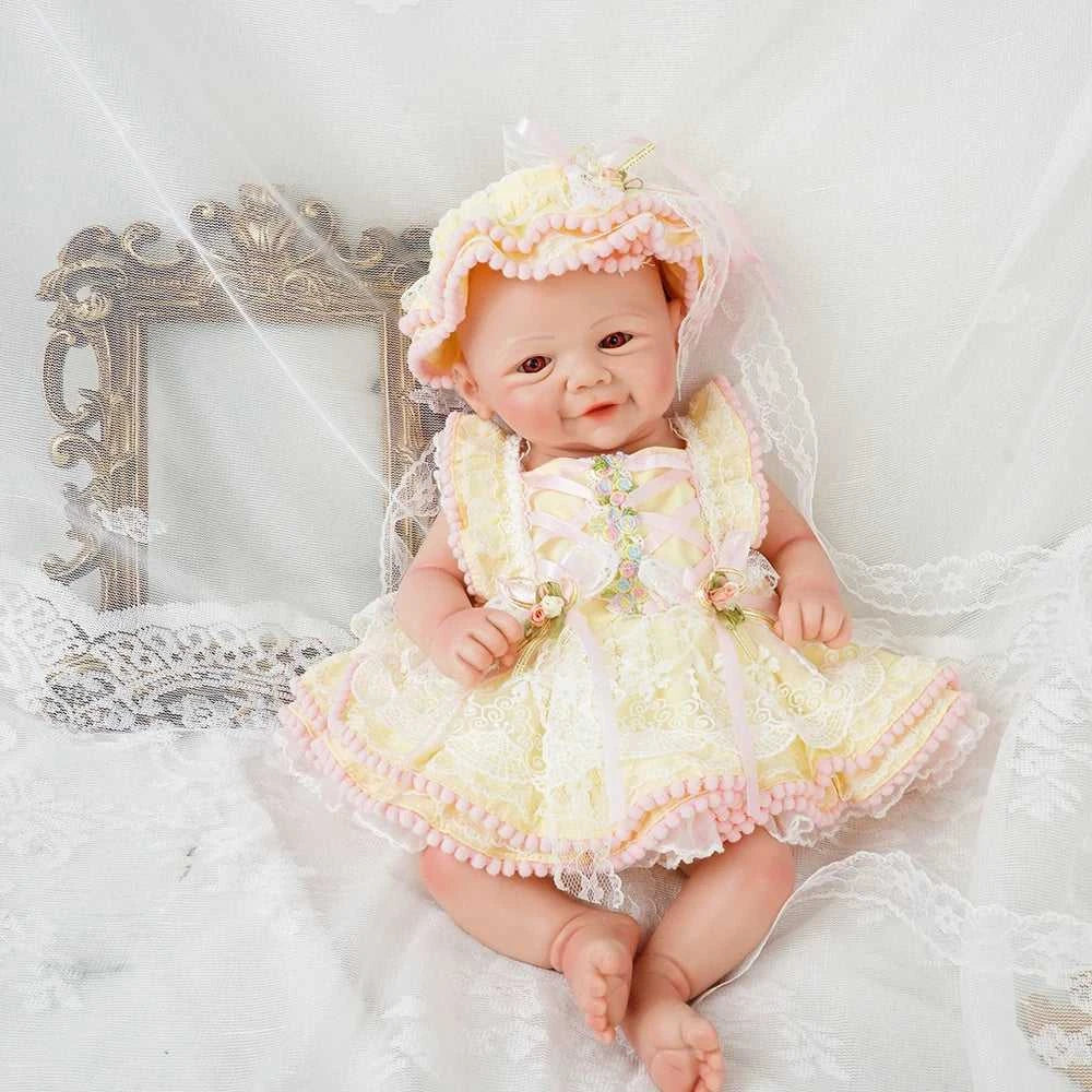 Weighted Baby Girl 16.93" Lifelike Full Body Silicone Reborn Dolls Soft Handmade Newborn Dolls for Collector Gift The jack market .AU The jack market .AU Little Wonders $ 161 200007763:201336106