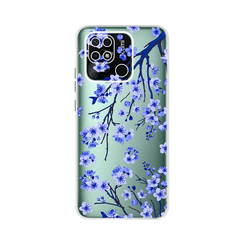For Cover Redmi 10 Case Silicon Back Cover Phone Case For Xiaomi Redmi 10 2022 Soft coque TPU Redmi 10a 10c Clear bumper etui