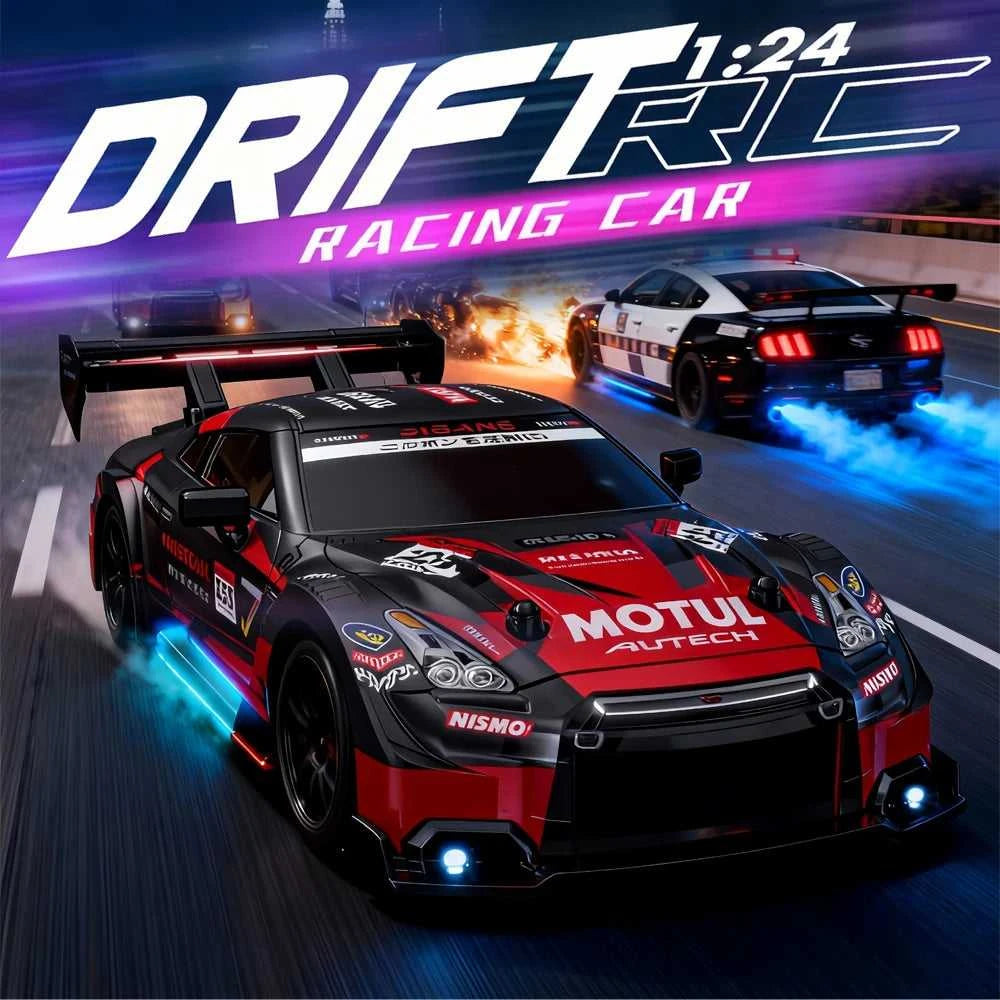 2.4G remote control drift car, 1:24 high-speed drift car, RC enthusiast, precise control, powerful engine, ideal gift for adults The jack market .AU The jack market .AU Little Wonders $ 85 14:29#Drifting car red