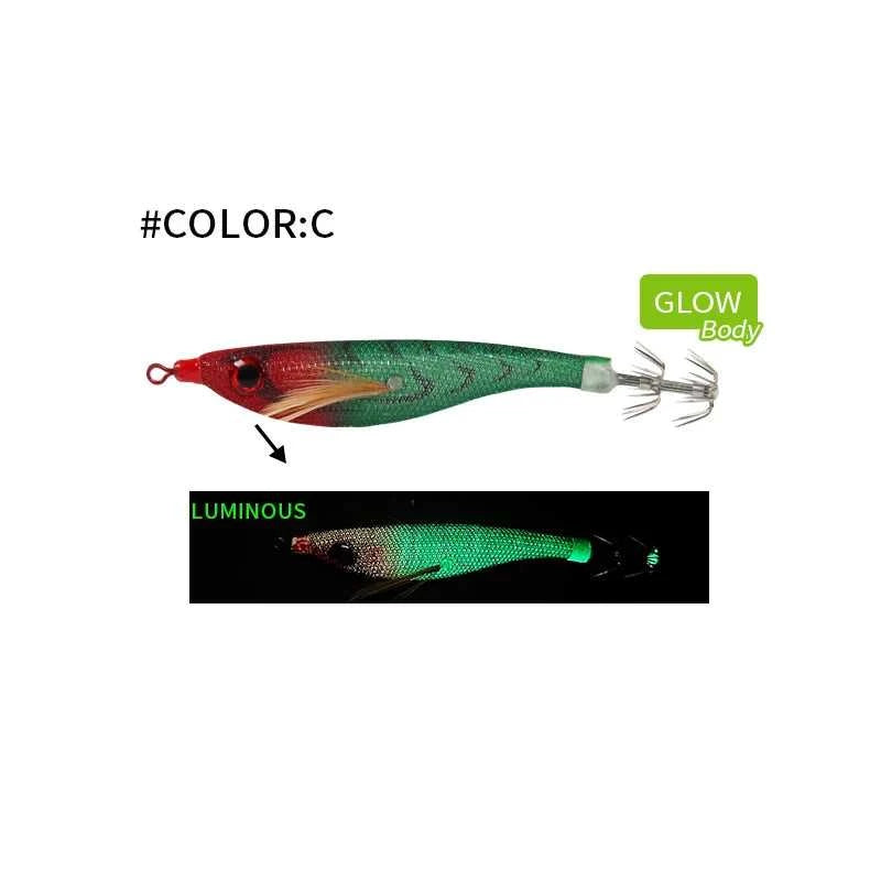 Luminous Colorful Floating Fishing Bait Squid Jig Artificial Fishing Lure Squid Hook Wood Shrimp Fishing Bait Octopus Cuttlefish The jack market .AU The jack market .AU Fishing Gear $ 23 14:200006151#F