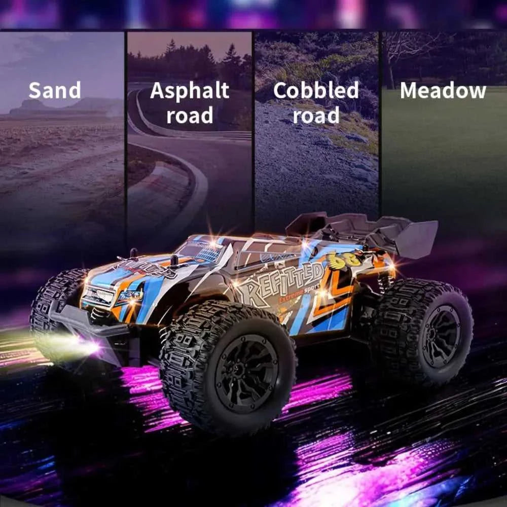 High Speed Climbing Off-road Cars Off Road Adjustable Speed Remote Control Car Model Rechargeable With lights The jack market .AU The jack market .AU Little Wonders $ 89 14:29#Style A
