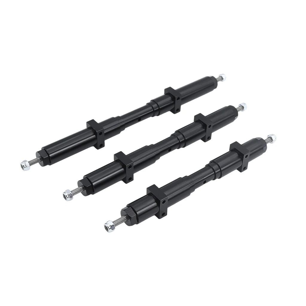 CNC Metal Unpowered Rear Axle 133.5mm/155mm/182mm For 1/14 Tamiya Tractor Trailer Truck 1/10 RC Car DIY Parts Upgrades