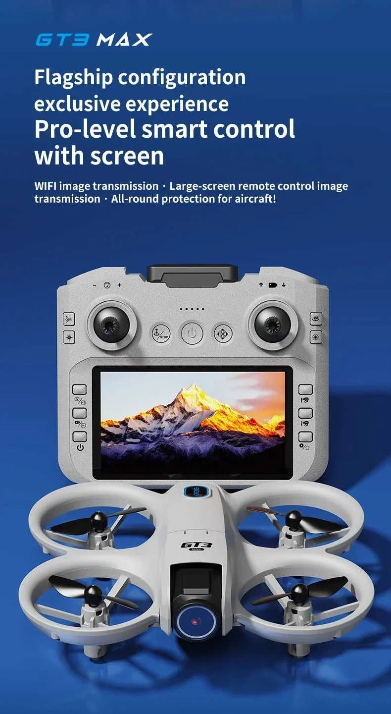 Lenovo GT3 Drone 4.3" Screen Large Screen Aerial Photography, Optical Flow Positioning Brushless Intelligent Obstacle Avoidance. The jack market .AU The jack market .AU Drones $ 113 14:29#GT3-Gery-4K