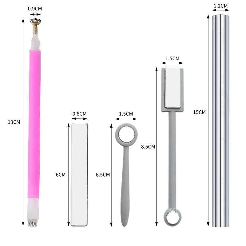 StrongCat Cat Eye Magnet Stick for UV Gel Polish - Multi-Functional Nail Art Decoration Tool