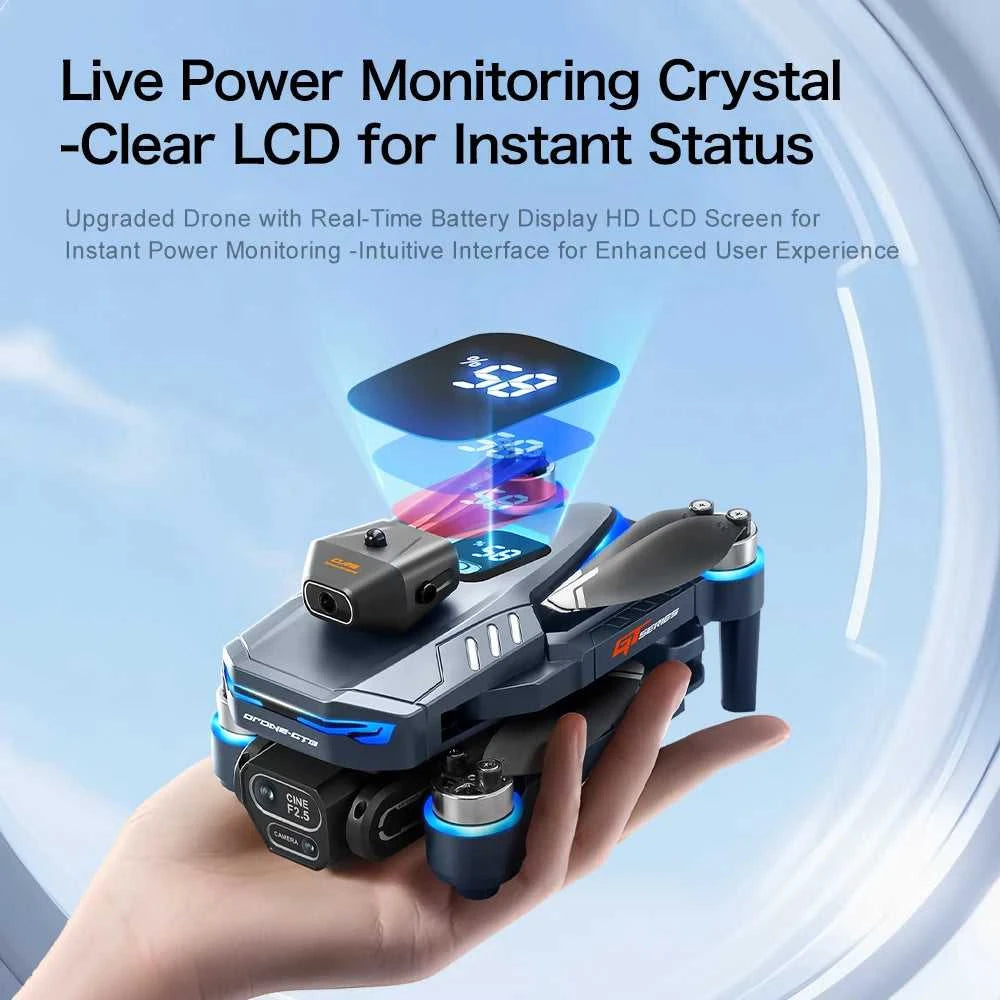NEW GT8 Drone HD Aerial Photography Intelligent Obstacle Avoidance Smart Hover Helicopter 360° Flip Remote Control Quadcopter The jack market .AU The jack market .AU Drones $ 119 14:29#QZ-GT8