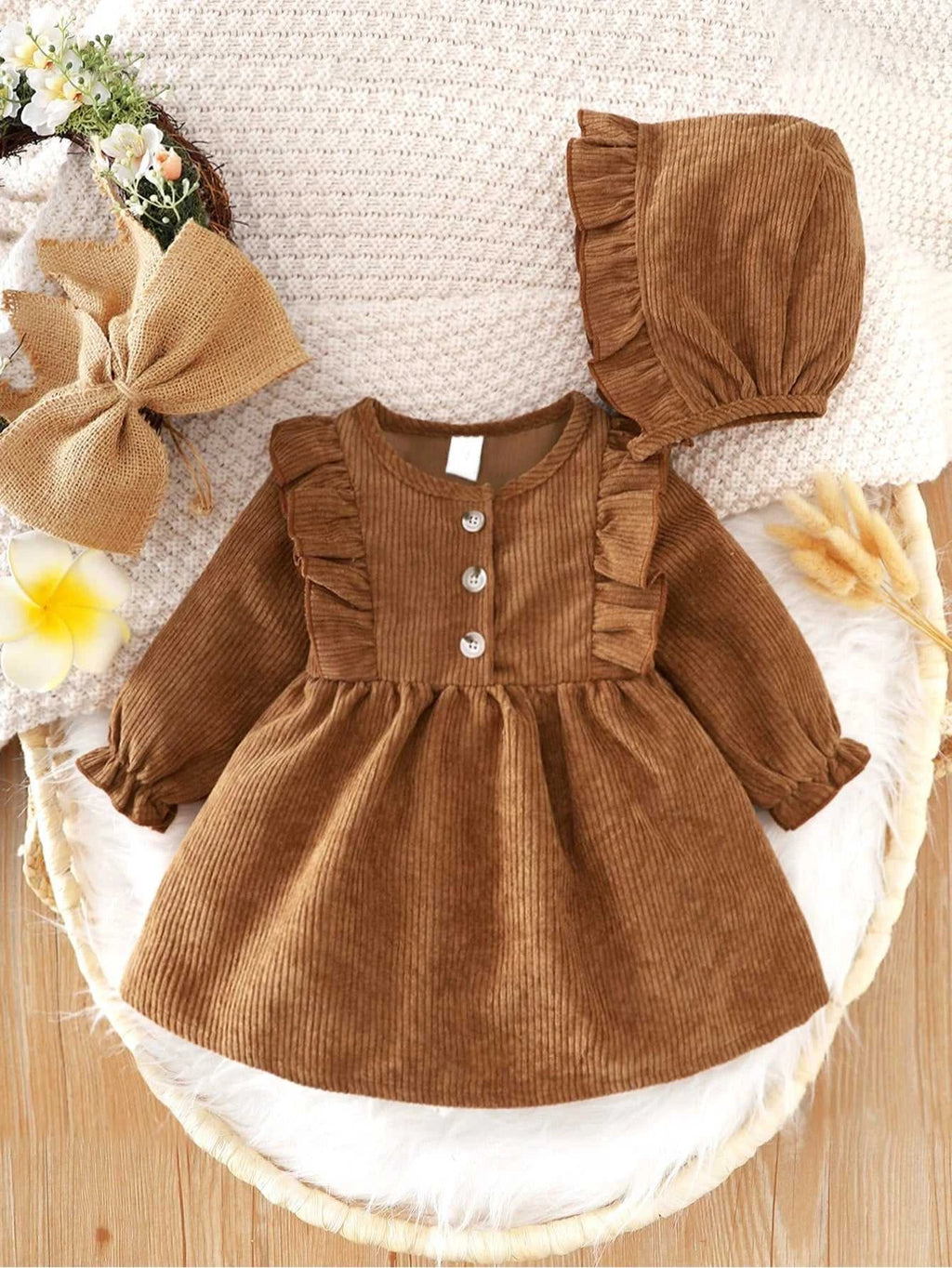 Baby autumn and winter fashion retro elegant exquisite comfortable dress. The jack market .AU The jack market .AU Mum & Kids: Essential Products for Every Family $ 36 200000463:200661897#18-24M