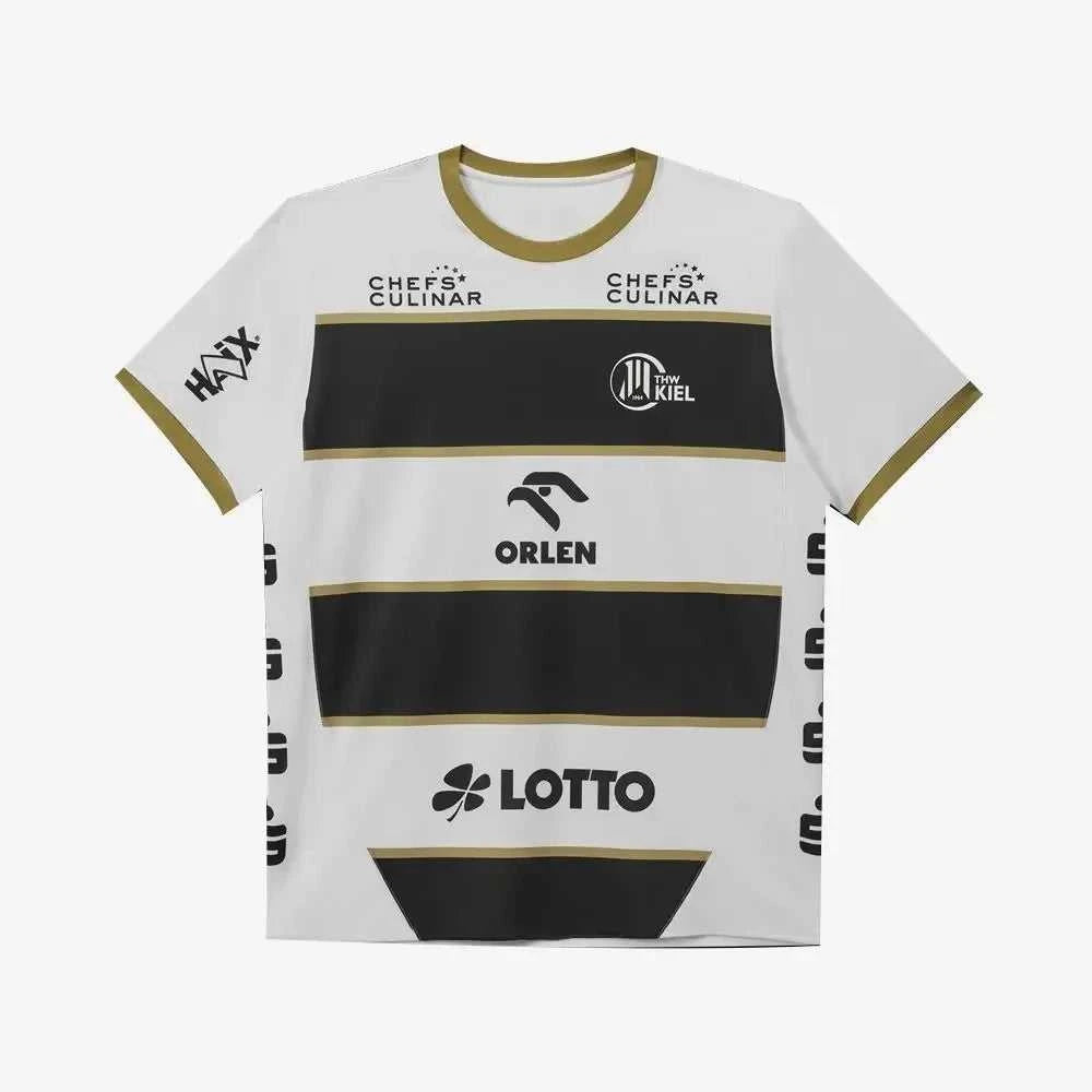 2025 Summer Men's THW Kiel Handball Shirt Youth Sportswear Oversized Training Handball Shirt Breathable Neutral Knitted T-shirt The jack market .AU The jack market .AU Men Fashion $ 34 14:1254#ZAXJHQ250183;5:200000991