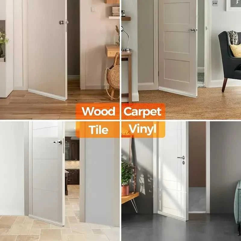 Silicone Door Draft Stopper, Under Door Draft Blocker, Insulator Door Sweep Weather Stripping, Noise Stopper, Strong Adhesive The jack market .AU The jack market .AU Home $ 53 14:193#black
