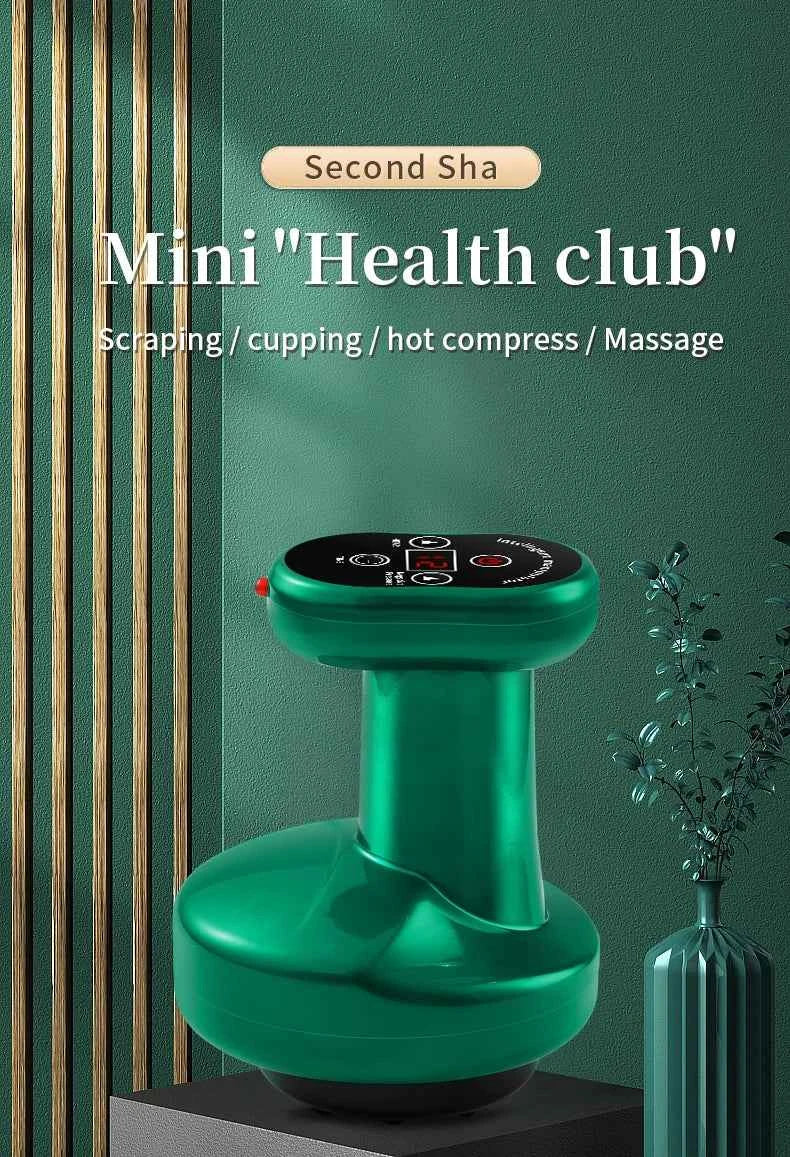 Revitalize Body & Mind Electric Cupping Massager with Infrared Heat & Suction for Cellulite Reduction