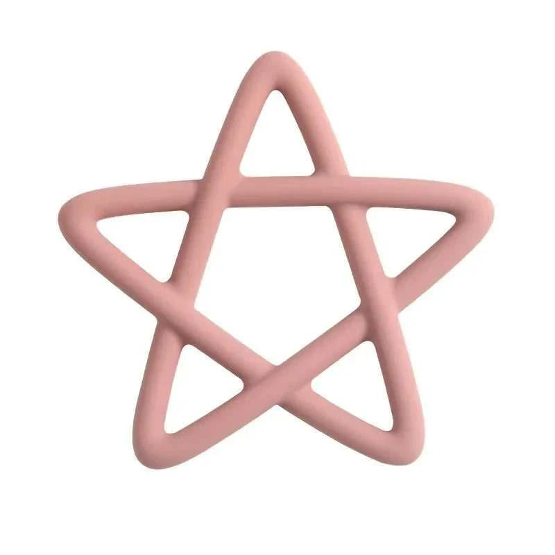 Food Grade Baby Soft Silicone Pentagram Teether Toys for Toddlers Teething Chewing Molar Toy Newborn Infant Accessories BPA Free The jack market .AU The jack market .AU Mum & Kids: Essential Products for Every Family $ 21 14:365458#star sage green