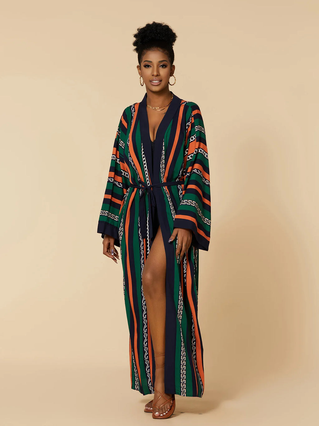 2026 Women's Kaftan Beach Cover-Up Dress - Stylish Long Tunic for Summer Bikinis & Beachwear