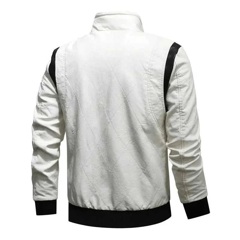 Spring Men's Leather Jacket High Quality Stand Collar Fashion Youth Embroidery Hooded PU Leather Coats EUR Size 3XL Men Clothing The jack market .AU The jack market .AU Men Fashion $ 78 14:771#White hooded;5:4183#EUR 3XL--CHN 4XL