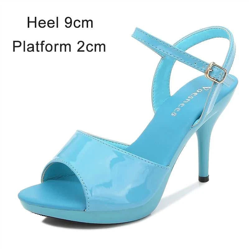 2022 Stripper Pole Dance Shoes High Heels Women Sexy Show Shoes Party Club 13 15 17CM Sandals Platform High-heeled Shoes Wedding The jack market .AU The jack market .AU Step Up Your Style: Trendy Shoes for Every Occasion! $ 94 14:366#Blue leopard;200000124:3434