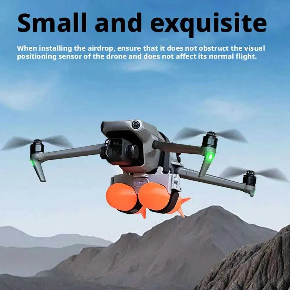 Drone Dropper for dji Air2 Mavic 4 3 Etc Dual-thrower Drone Launcher For Outdoor Rescue, Delivering Supplies, Delivering Flowers The jack market .AU The jack market .AU Drones $ 100 14:200006152#for most drones;200007763:201441035#CN