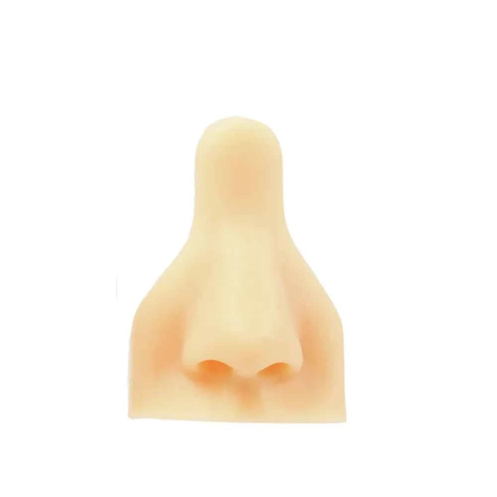 Soft Silicone Simulation Ear Nose Lip Tongue Models 3D Body Piercing Practice Parts for Piercing,Tattooing,Acupuncture Practice