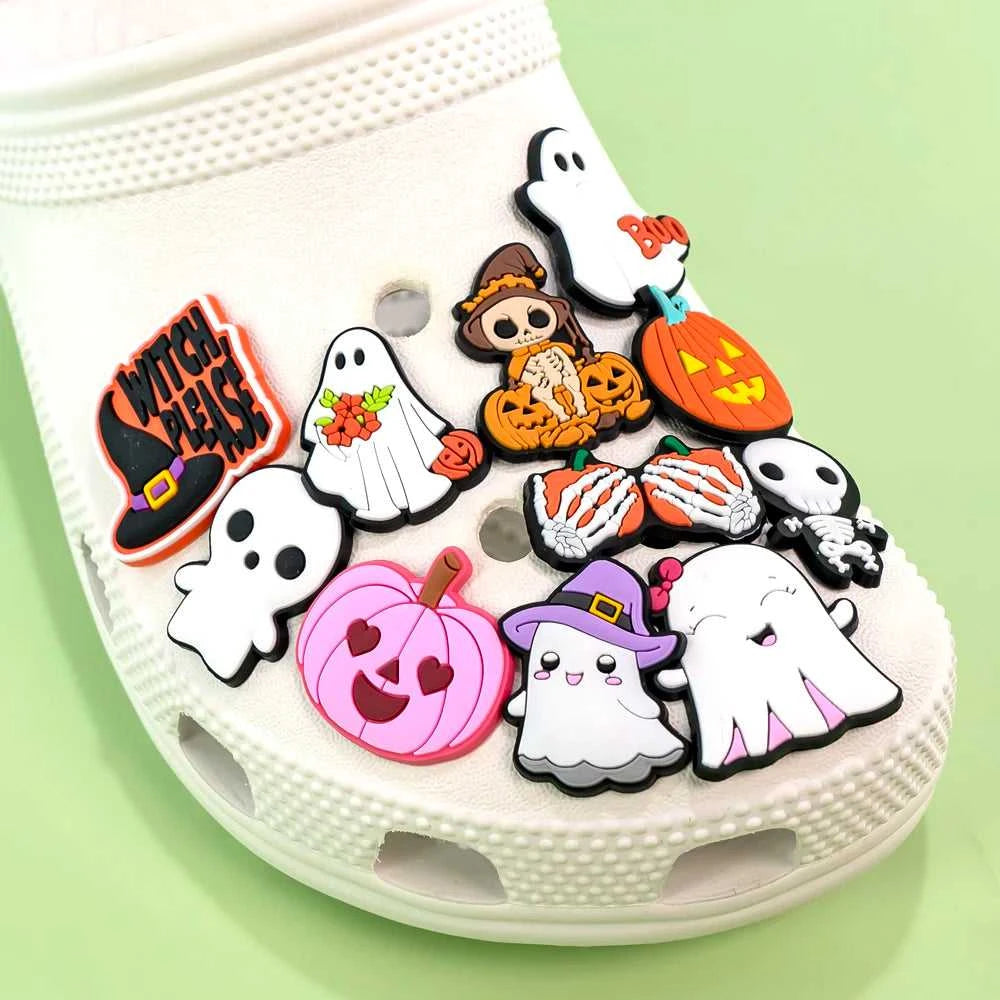 1pcs Halloween Pins for Kids Party Accessories Trick or Treat Shoe Charms for Men Women Ghost Pumpkins Shoe Decorations Buckles The jack market .AU The jack market .AU Step Up Your Style: Trendy Shoes for Every Occasion! $ 47 14:202530813#HYB014-126