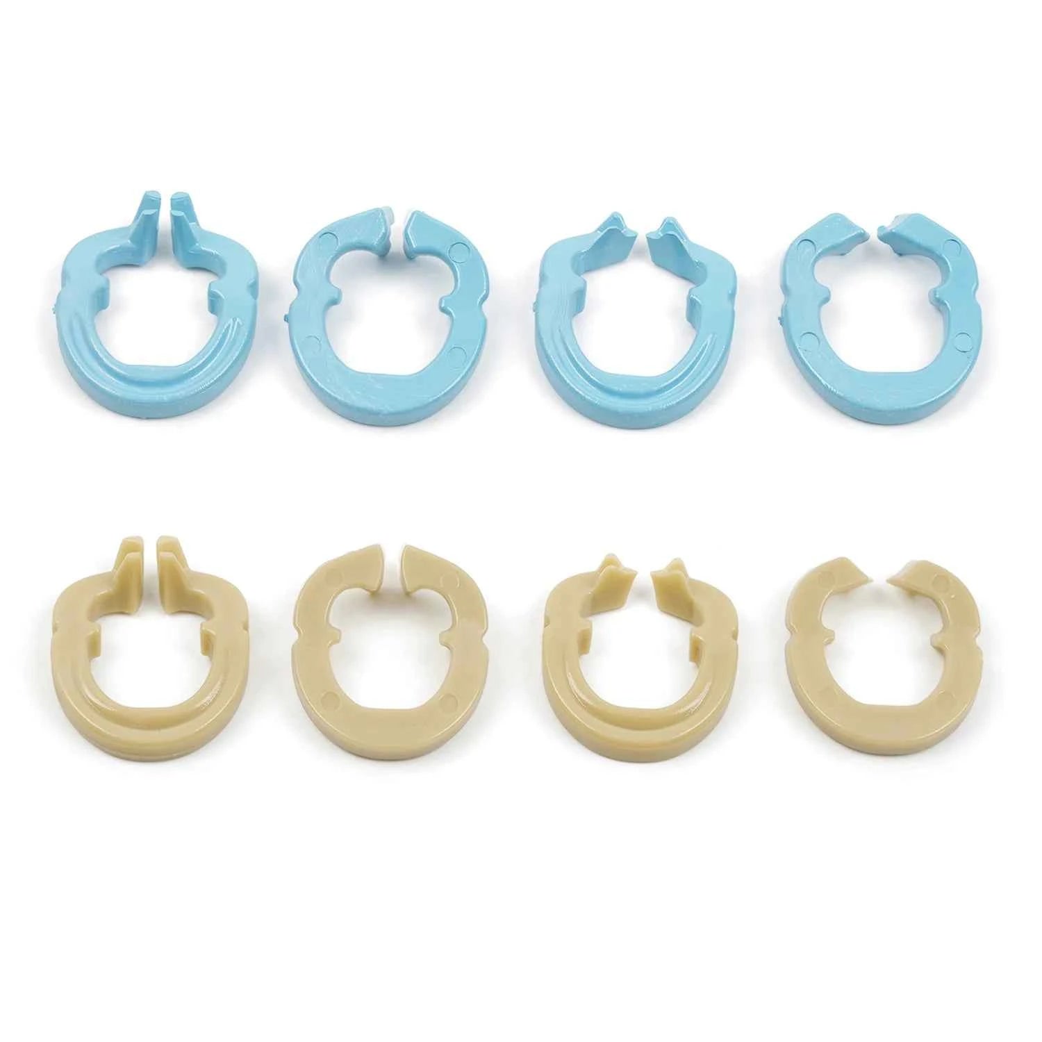 WELLCK Autoclavable Dental Rubber Dam Clamp - Resilient Resin Separator Ring for Precision Barrier Protection