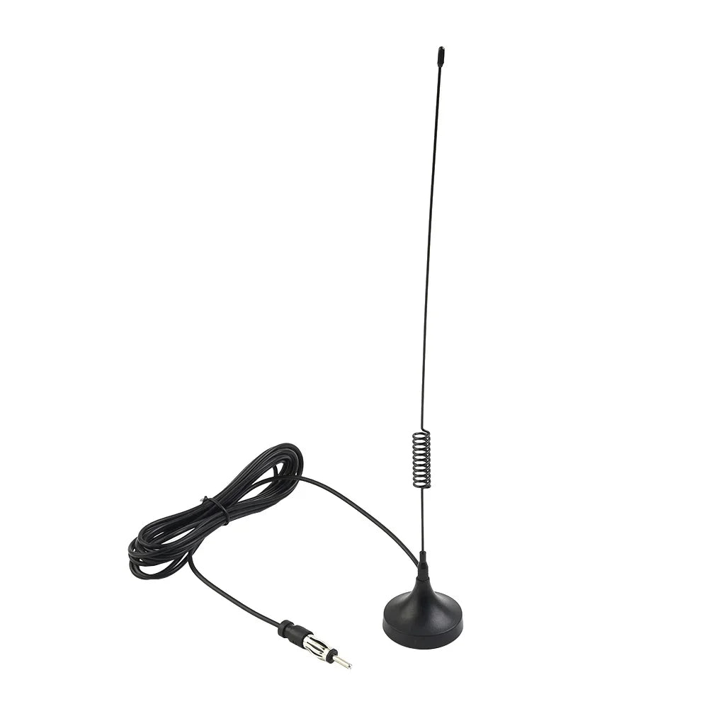 Auto Stereo Radio FMAM Signal Aerial, Car Signal Booster Antenna, Dual Band 144/430Mhz, 31cm Antenna Length, Easy Installation