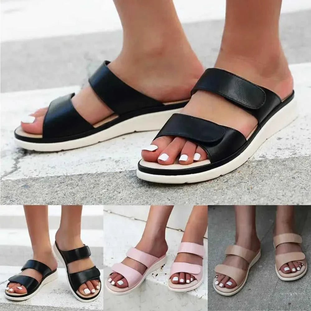 BEYARNESummer fashion women soft bow stand Flip Flops Casual shoes gladiator sneakers low Roman shoes L023 The jack market .AU The jack market .AU Step Up Your Style: Trendy Shoes for Every Occasion! $ 78 14:193;200000124:698#36