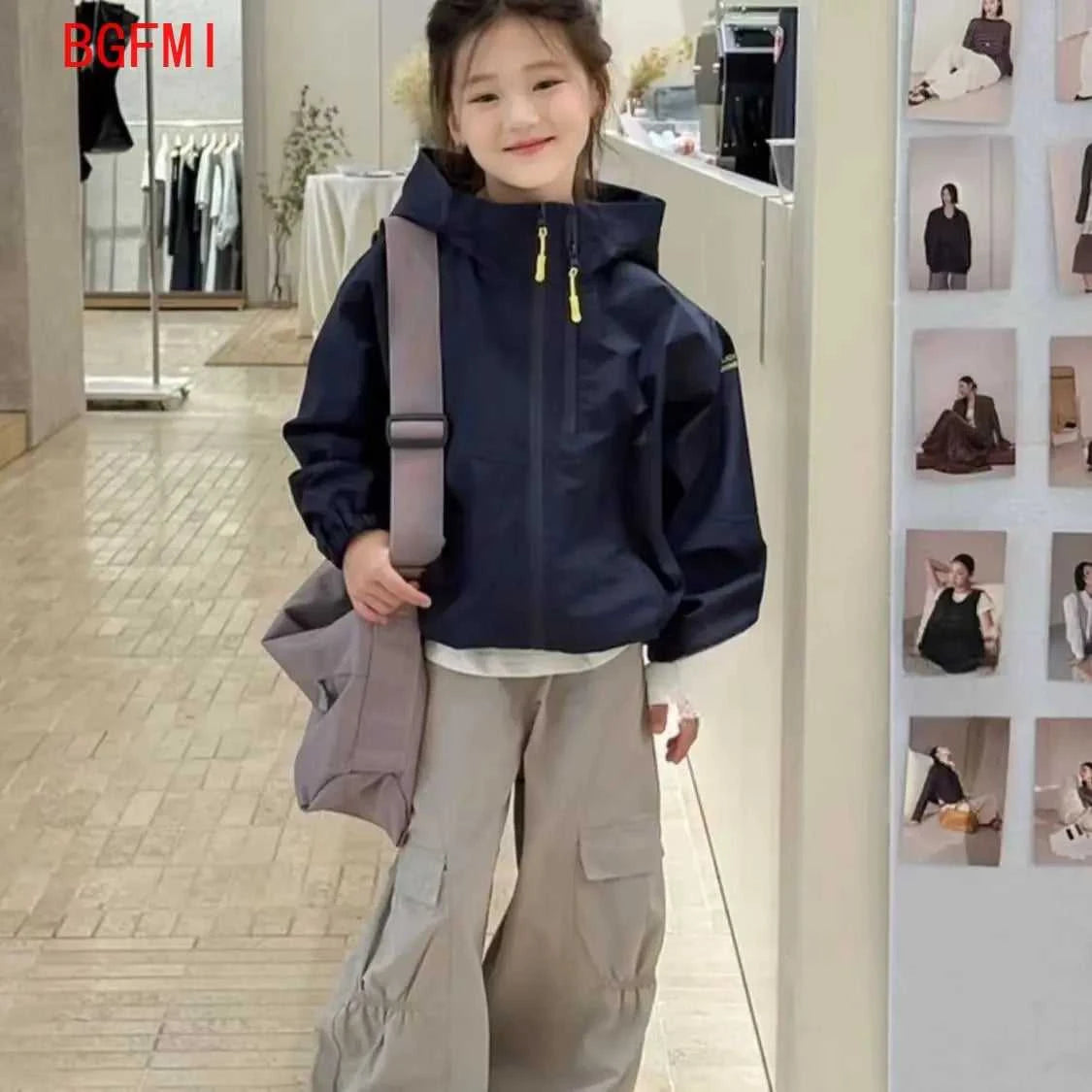 4-12Y Children's Navy Blue Spring Autumn Coat 2025 New Style Soft Windproof jackets for Girls Teenager Casual Loose Hooded Top The jack market .AU The jack market .AU Mum & Kids: Essential Products for Every Family $ 45 14:1063;200000463:200004191#120cm(for 105-115cm)