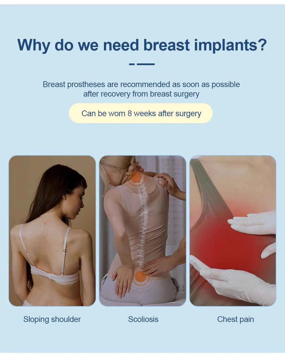 ONEFENG Silicone Breast Forms - Realistic Mastectomy Prosthesis for Crossdressers & Transgender Cosplay
