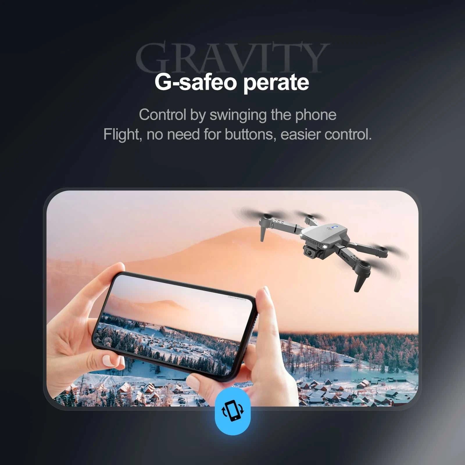 New E88 E99 Drone Remote Control with Screen Dual Camera Optical Flow Localization 2.4G RC Quadcopter One-button Take-off Drones The jack market .AU The jack market .AU Drones $ 84 14:10#E99-grey