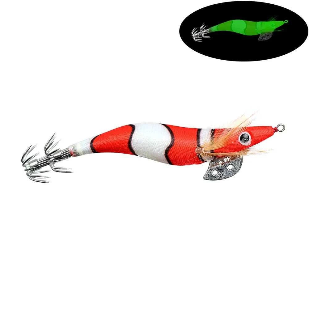 Full Body Luminous Wooden Shrimp Colorful Imitation Squid Shrimp Fake Bait2.0 2.5 3.0#Squid Cuttlefish Sea Fishing Umbrella Hoo The jack market .AU The jack market .AU Fishing Gear $ 20 14:366#B;5:100014443#10CM 11G