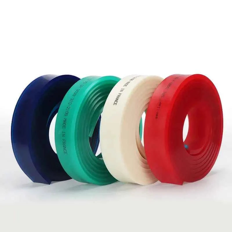 Squeegee Master 50mm Flat Silkscreen Squeegee - Durable Polyurethane Blade for Precision Printing