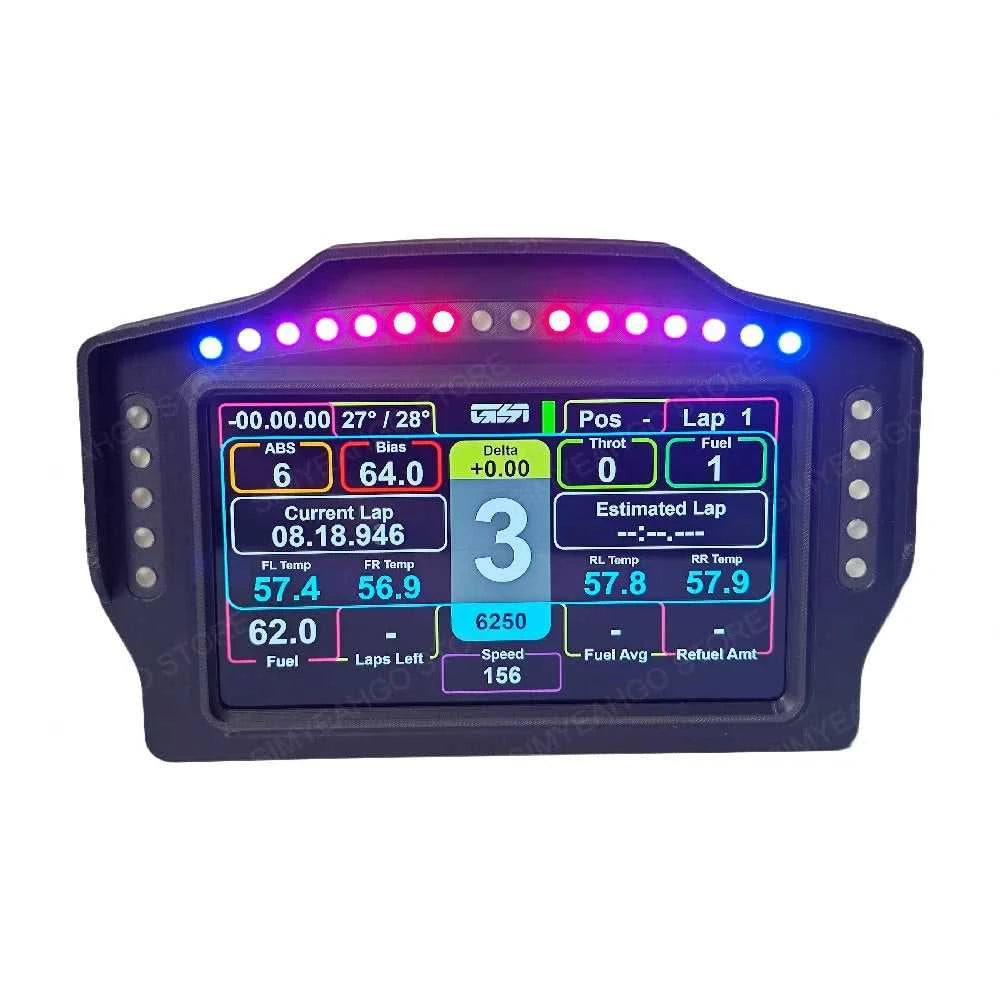 PC Simracing Games 7 inch Multi-functional Instrument Speed Display Dashboard for MOZA FANATEC Simagic Logitech G29 Accessories The jack market .AU The jack market .AU Accessories Electronics $ 217 14:193#WK 7inch Meter