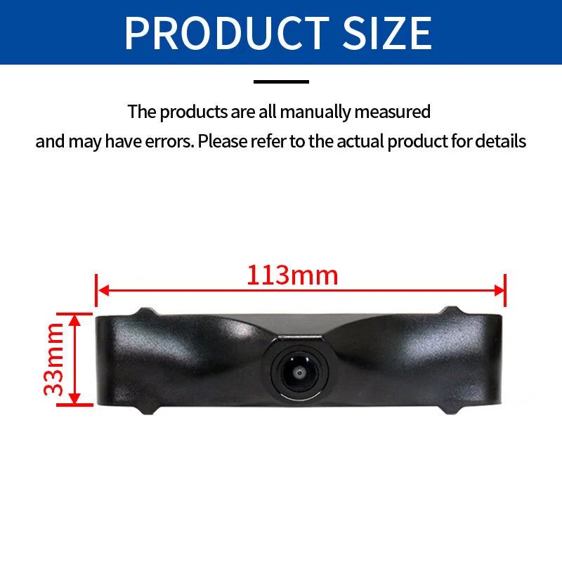 AHD Car Front View Camera Night Vision Waterproof Front Grille Camera For Audi A6 A6L C7 C8 4G Avant 2012 ~ 2018