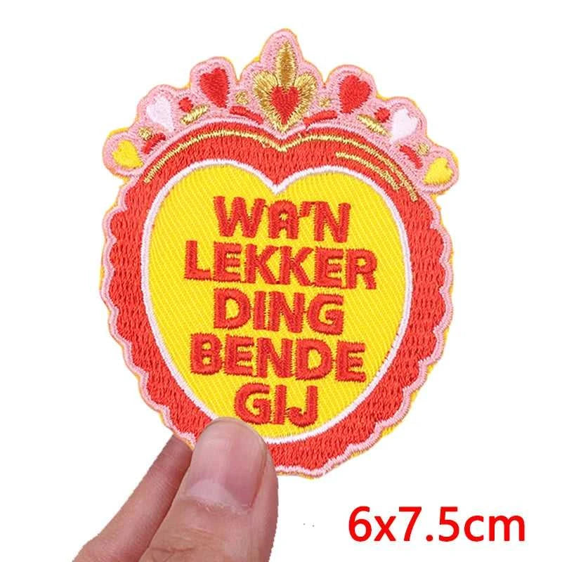 DIY 2026 Netherland Oeteldonk Emblem Embroidered Patches For Clothes Iron On Patches For Clothing Netherland Carnival Patch The jack market .AU The jack market .AU Home $ 19 14:10#PE15317CT