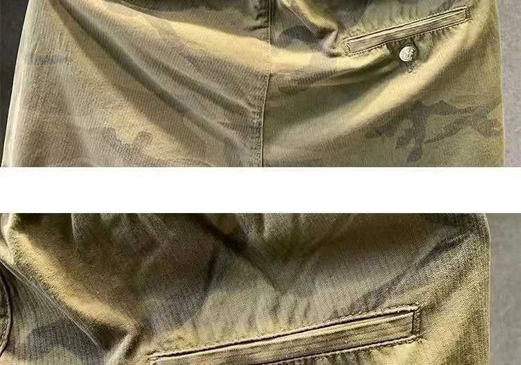Camouflage Men's orts Pure Cotton Elastic Youthful Summer Ultra-orts Tee-Quarter Length Spor Straight Leg Anti-Bacterial The jack market .AU The jack market .AU Men Fashion $ 39 14:-1;232989633:-1