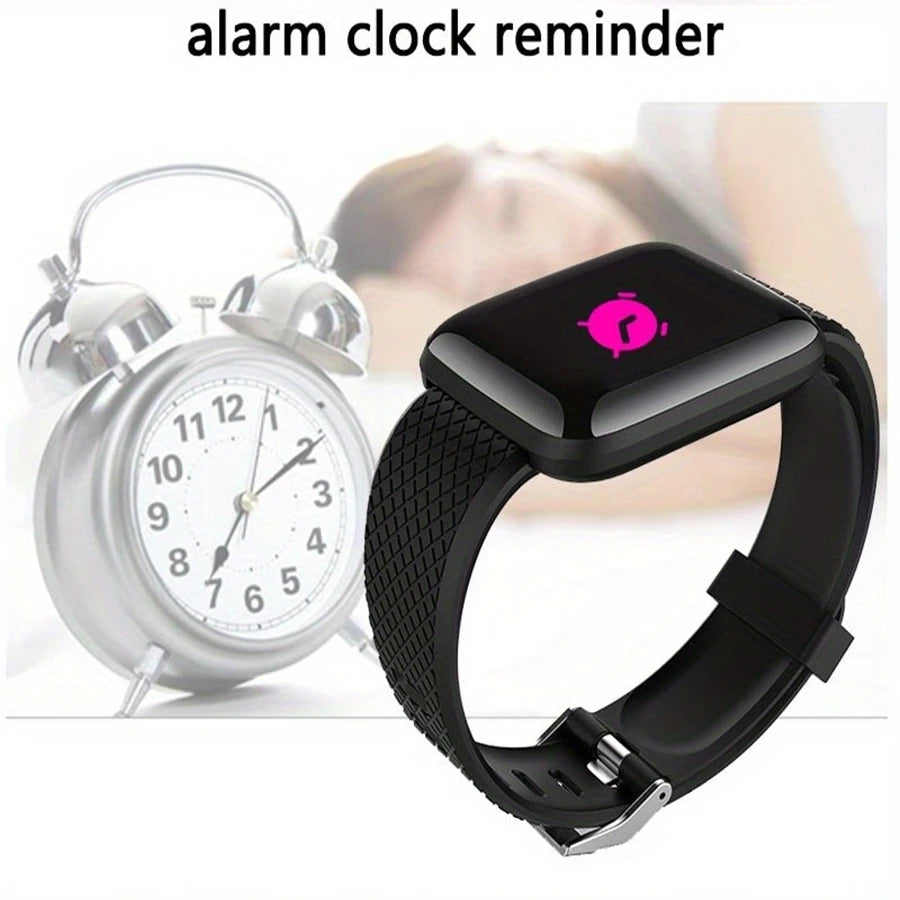 Multifunctional Smart Watch D13 for Men & Women - Bluetooth Fitness Tracker, Music Player, Sleep Monitor & Sports Bracelet