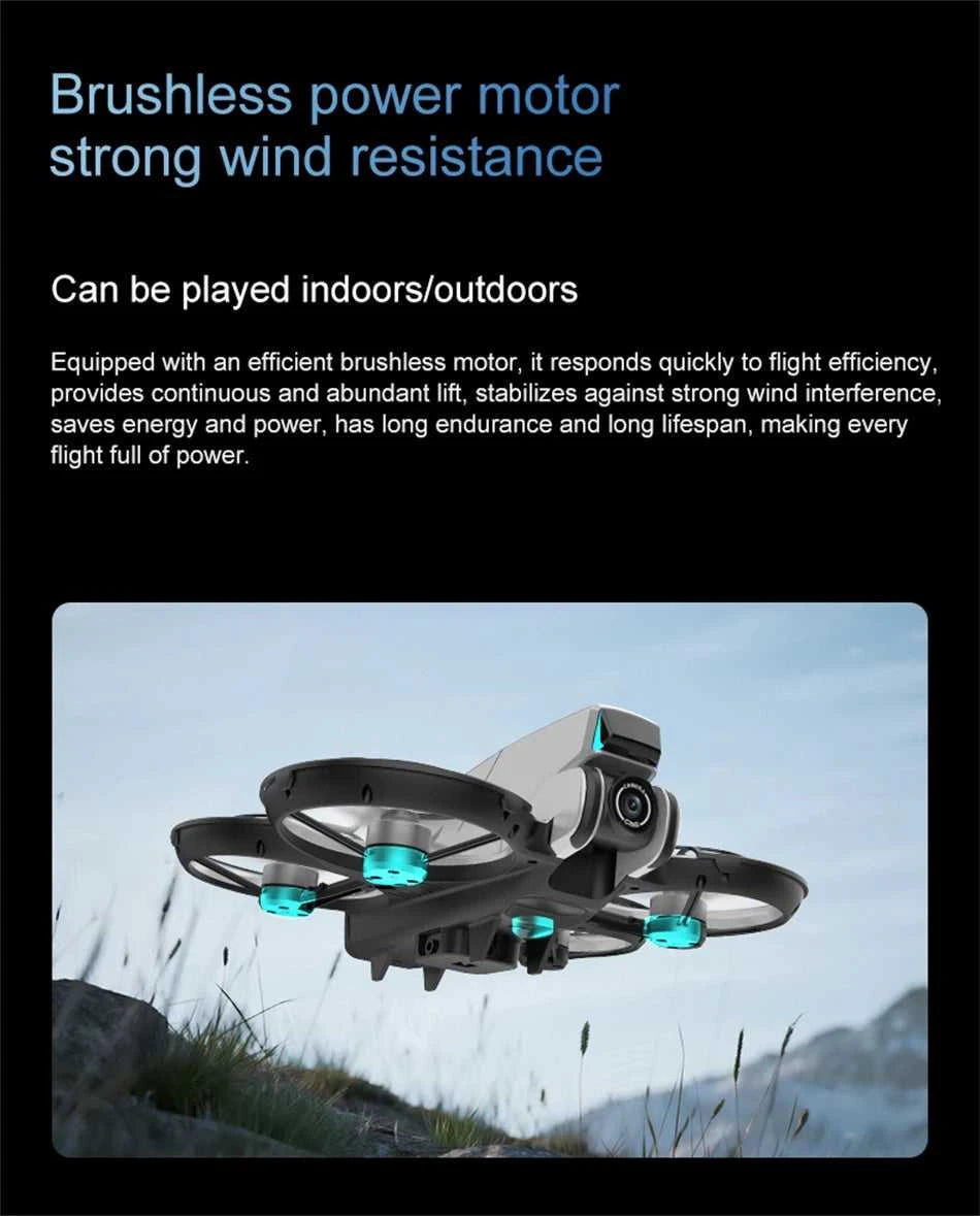 2026 New Drone 4.3 Screen 2.4G 6CH Brushless 1503 4000KV 143g No Registration EIS Anti-Shake Optical Flow WiFi RC Quadcopter Toy The jack market .AU The jack market .AU Drones $ 108 14:193#GT9-8K-Grey-1B;200000828:201589807#8k-Screen display