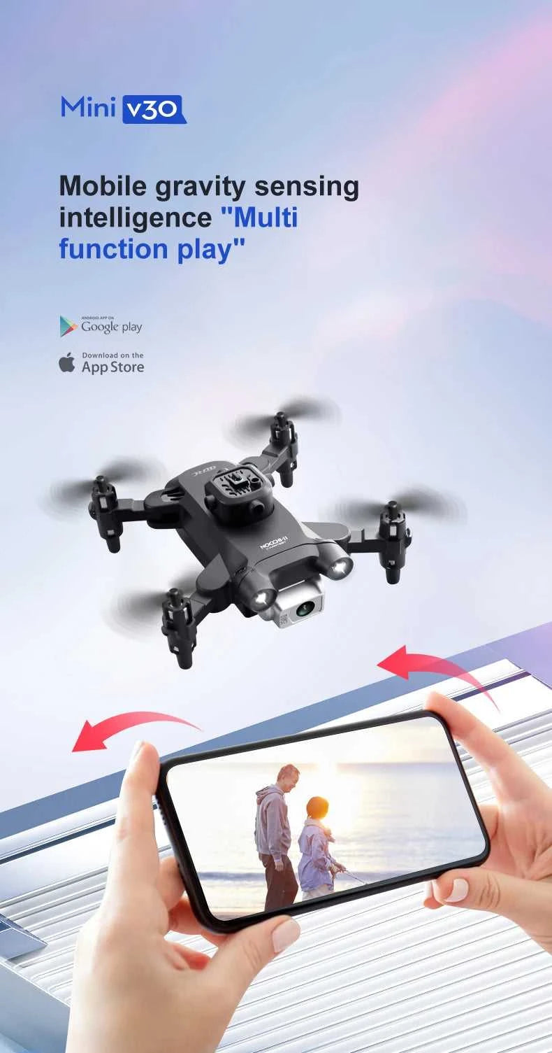 4DRC V30 Mini Drone with Camera HD 4K 1080P FPV RC Drones Profesional Five-sided Obstacle Avoidance Helicopter Drone Toy The jack market .AU The jack market .AU Drones $ 96 14:193;200007763:201336100