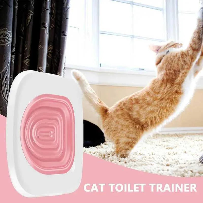 Universal Cat Toilet Training Kit With Any Cat Reusable Cats Dogs Potty Training Seat Pets Cleaning Cats Training Product The jack market .AU The jack market .AU Home $ 51 14:173#Blue;200007763:201336100