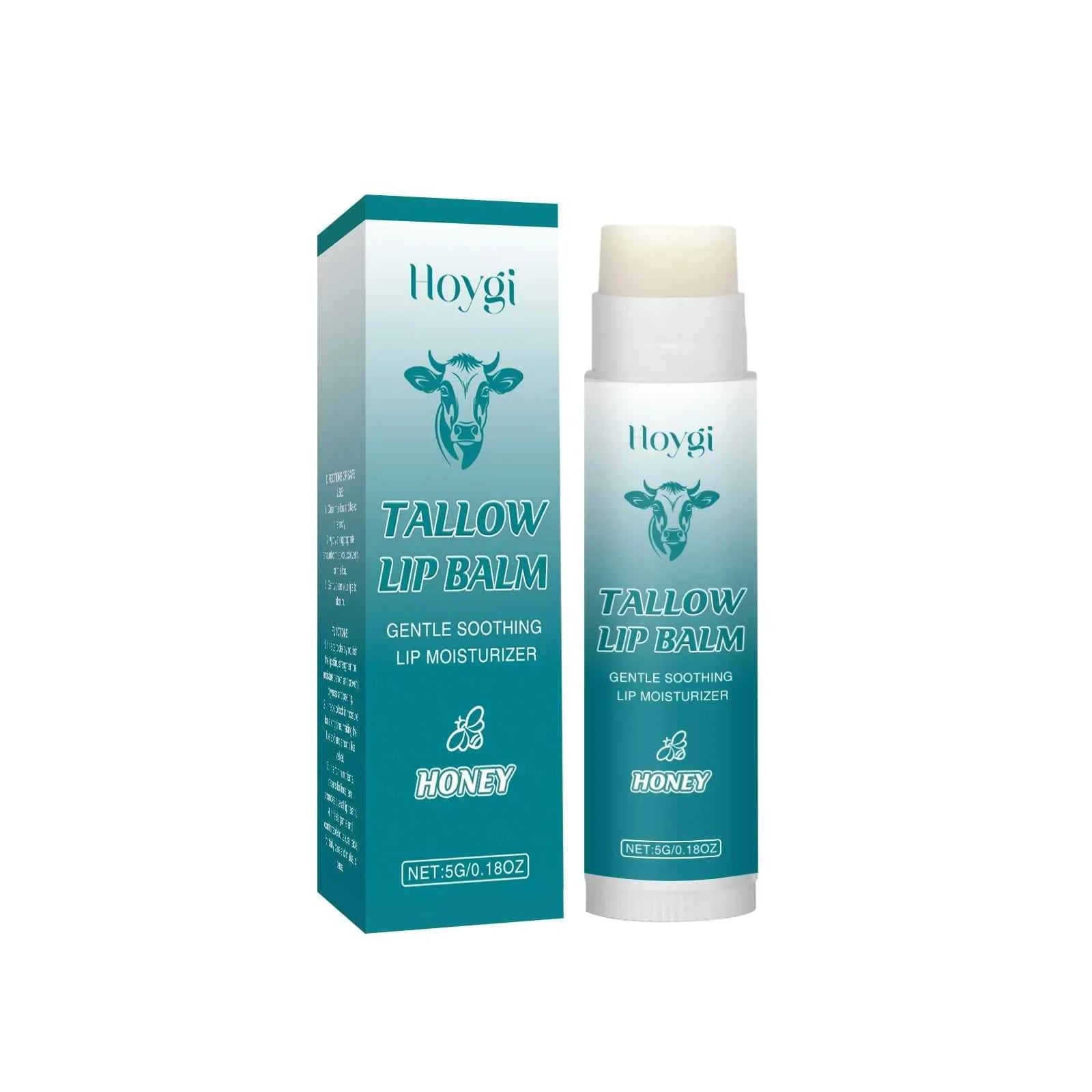 Nourish Tallow Lip Balm – Deep Moisturizing Care for Soft, Plump Lips, Gentle Exfoliation & Reduced Lip Lines