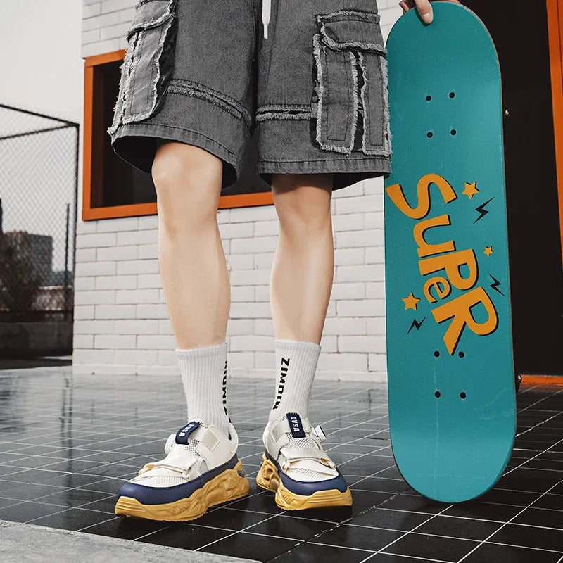 2024 New Summer Breathable Trendy Fashion Casual Anti Slip Soft Sole Sports Leisure Outdoor Beach Sandals for Men