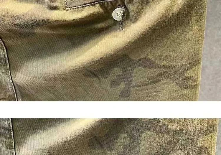 Camouflage Men's orts Pure Cotton Elastic Youthful Summer Ultra-orts Tee-Quarter Length Spor Straight Leg Anti-Bacterial The jack market .AU The jack market .AU Men Fashion $ 39 14:-1;232989633:-1