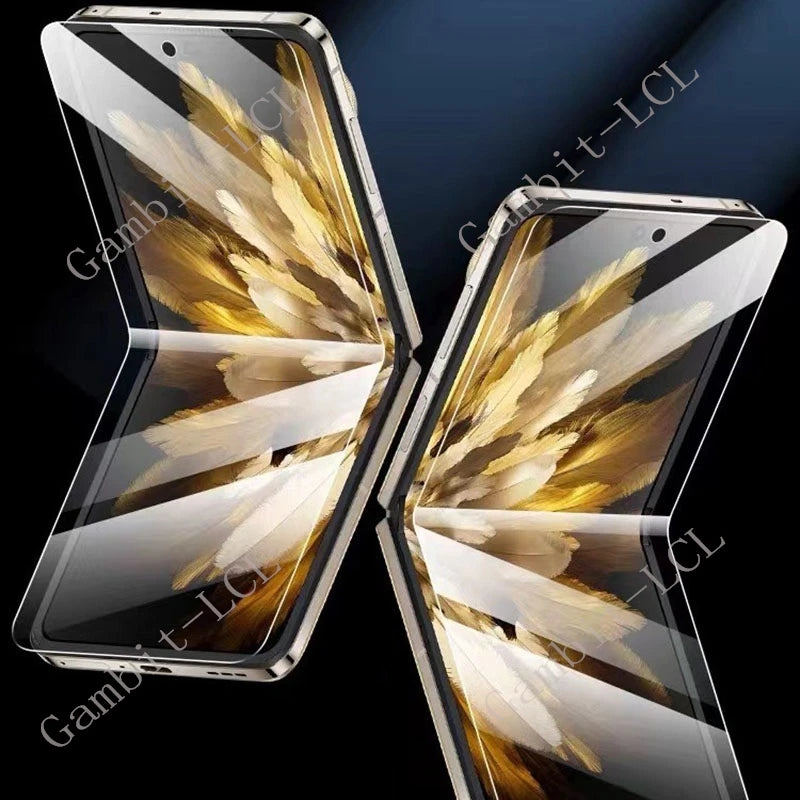 OPPO Find N3 Flip Hydrogel Screen Protector - 3-in-1 Full Coverage, 6.8" HD Clarity, Ultimate Protection