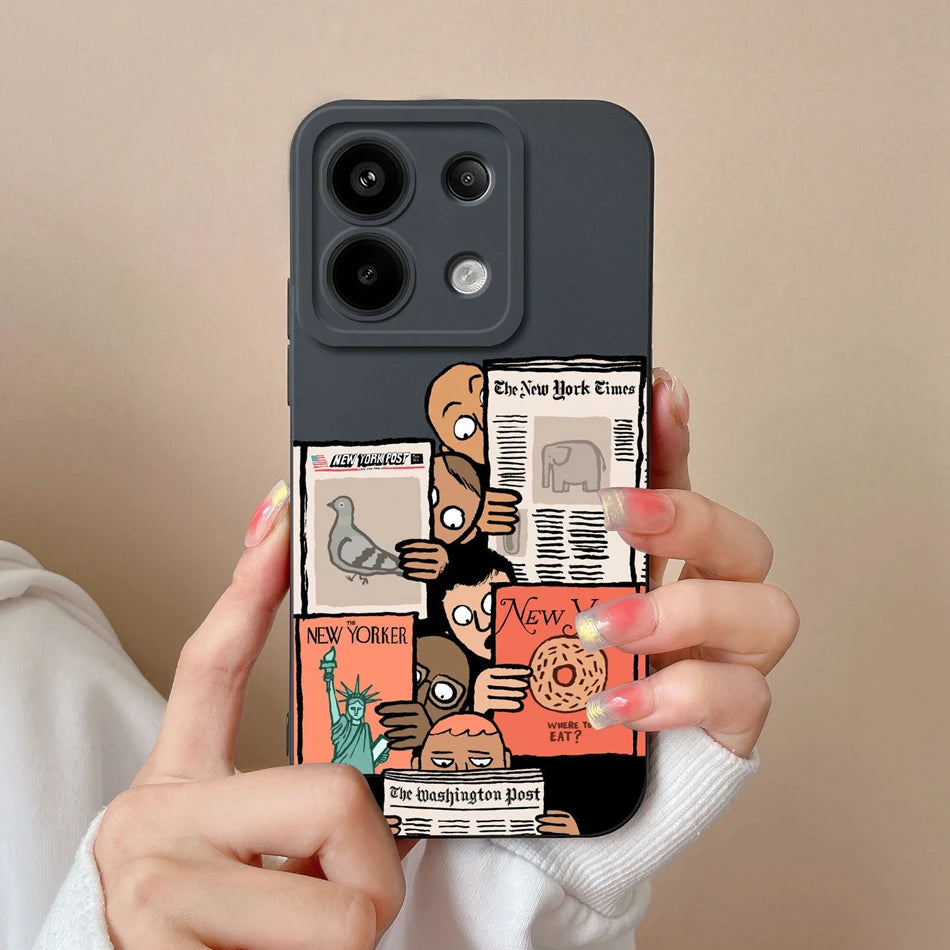 Xiaomi Poco X6 Pro Anime Silicone Case - Full Protection & Shockproof Design for Ultimate Style & Durability
