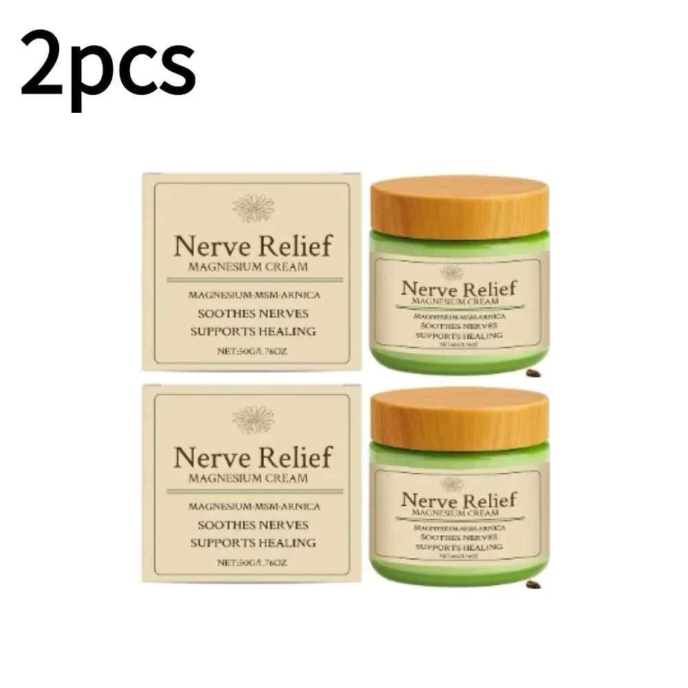 Magnesium Muscle Relaxing Cream - Deep Nourishing Relief for Daily Body Care and Soothing Massage