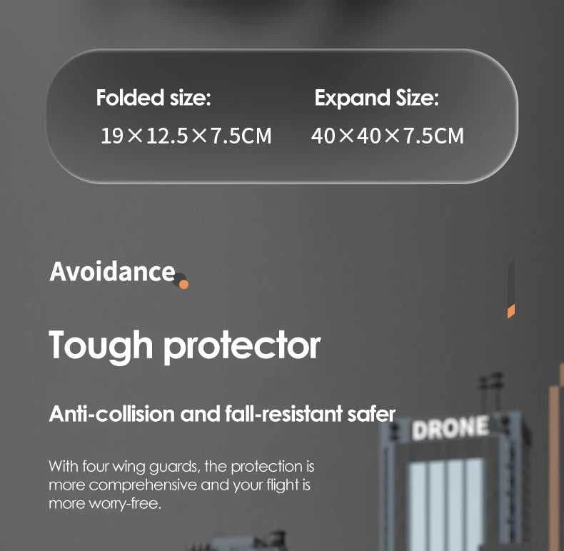 Drone 8K Professional Drones 4K HD Aerial Photography Obstacle Avoidance Quadcopter Helicopter RC Distance 3000M The jack market .AU The jack market .AU Drones $ 84 14:350852#Black Avoid Dual 8K