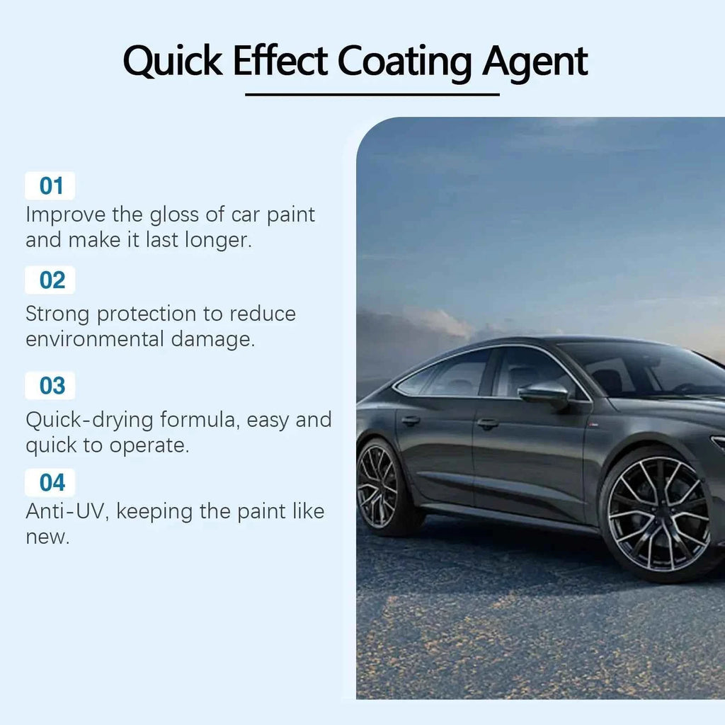 Quick Effect Coating Agent Multifunctional Long-lasting Protection Waterless Wash Quick-acting Coating Agent Spray Easy To Use
