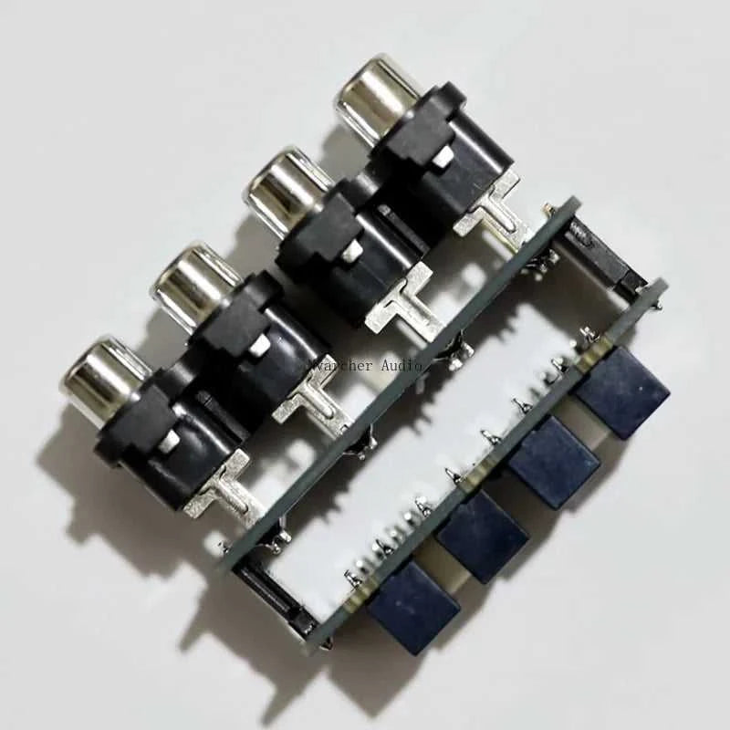 Nvarcher Volume potentiometer remote control board 4-way Audio Input Signal Selector Switching The jack market .AU The jack market .AU Accessories Electronics $ 90 14:350850#with RK168