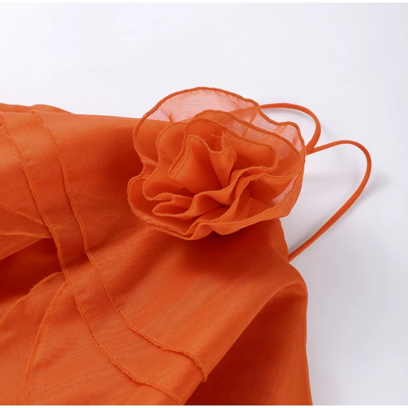 Blissful Blooms Dress - Ruffled Backless Sleeveless Floral Maxi for Effortless Summer Elegance