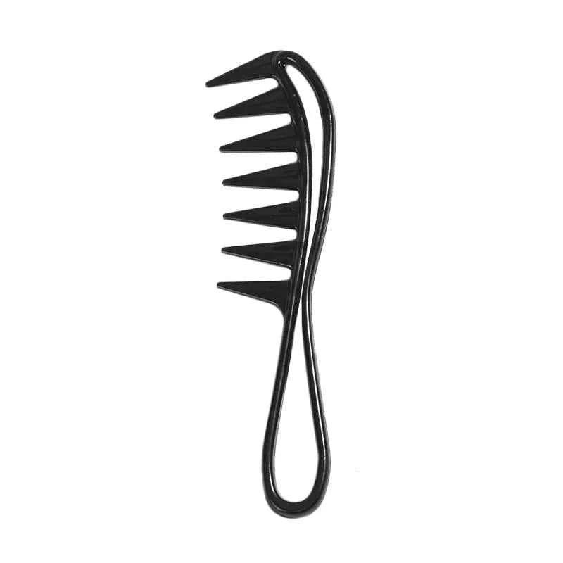CombPro Antistatic Wide-Tooth Curl Comb - Effortless Detangling & Retro Style for All Hair Types